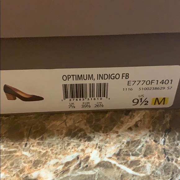 Franco Sarto Indigo denim material pumps - Picture 2 of 3